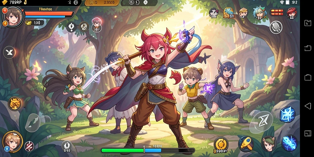 Gameplay menarik dari 789RP dengan karakter Anime yang unik.