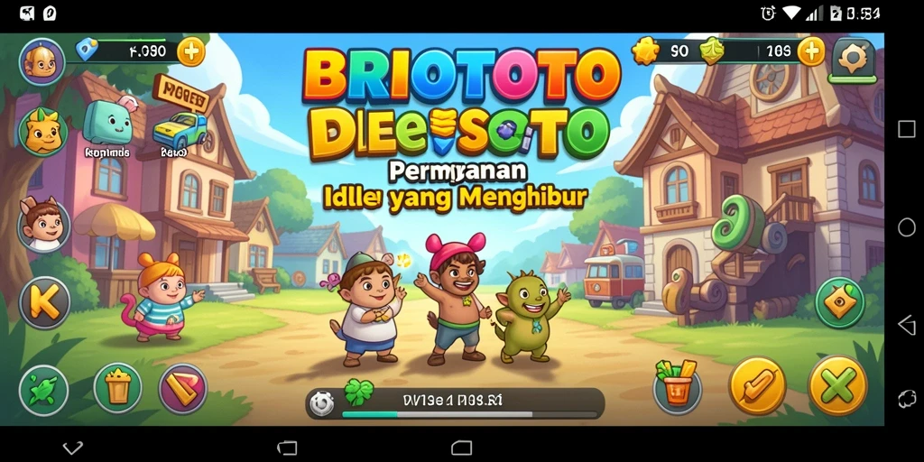 Tangkapan layar BRIOTOTO menunjukkan pengalaman gameplay yang menenangkan.