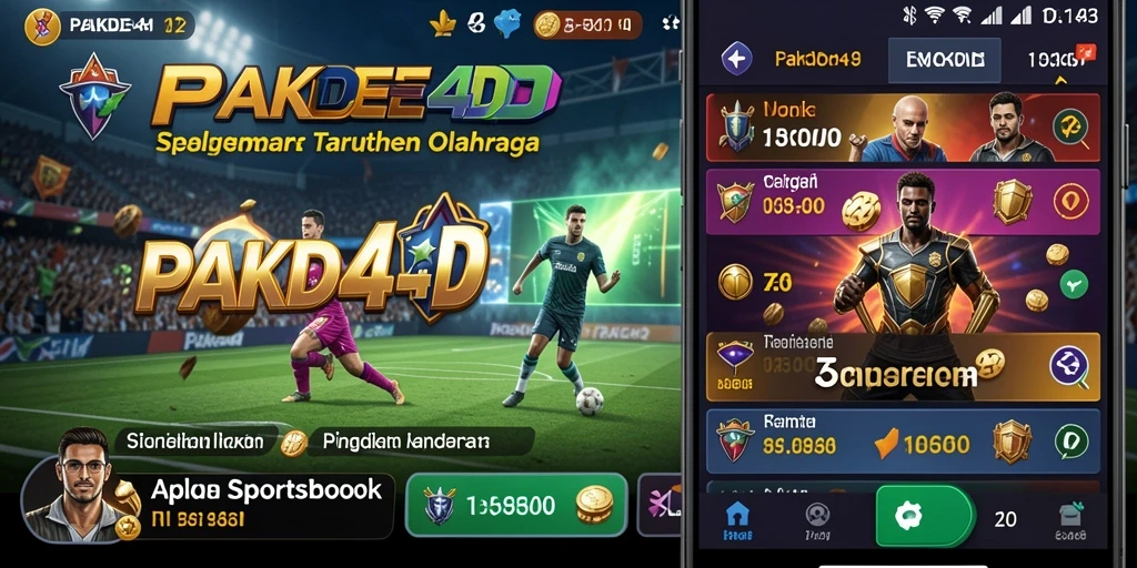 Tampilan aplikasi PAKDE4D yang menawan dan mudah digunakan.