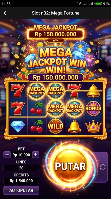 Tampilan antarmuka n32 yang sederhana dan mudah dinavigasi.